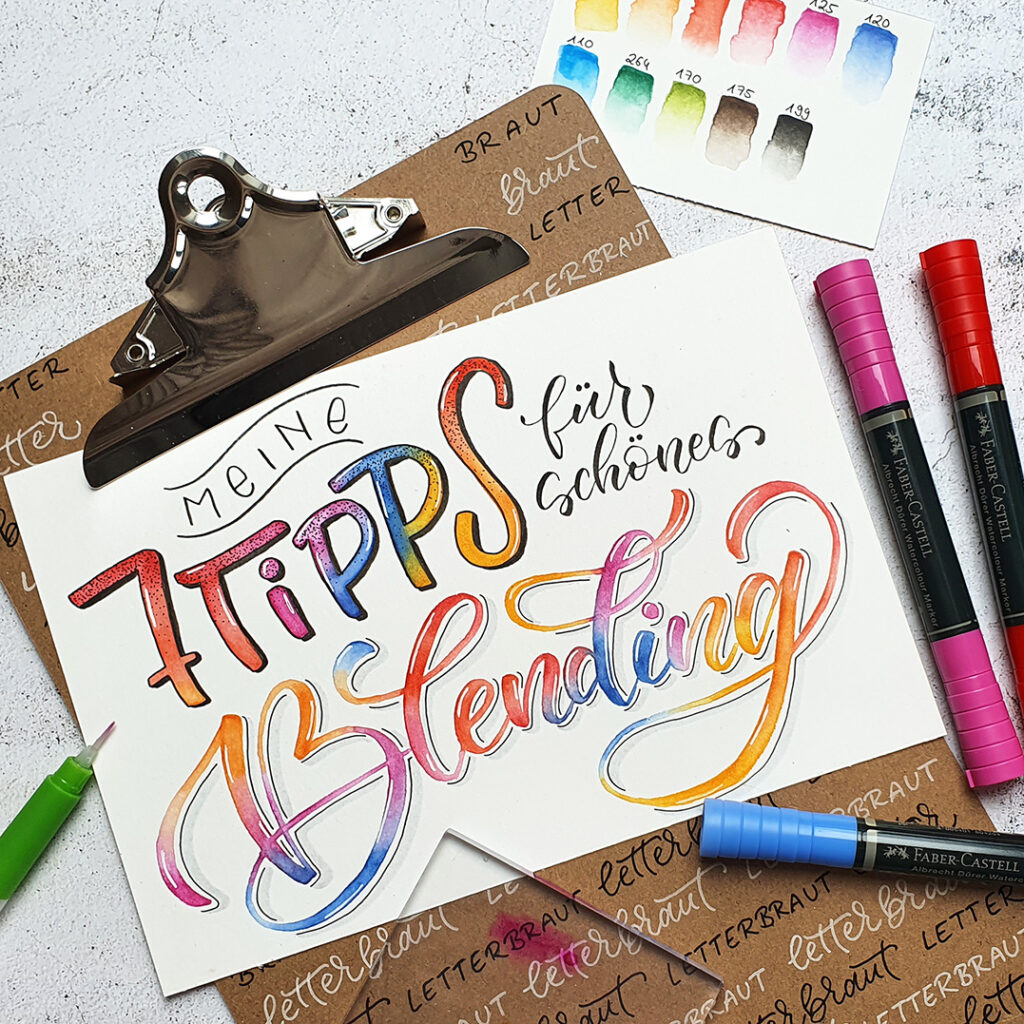 Handlettering.Blending.Blog