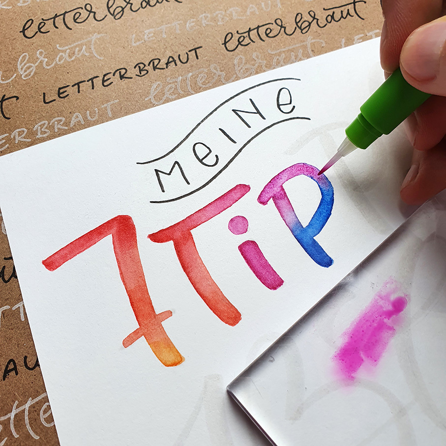 Handlettering.Blending.Blog