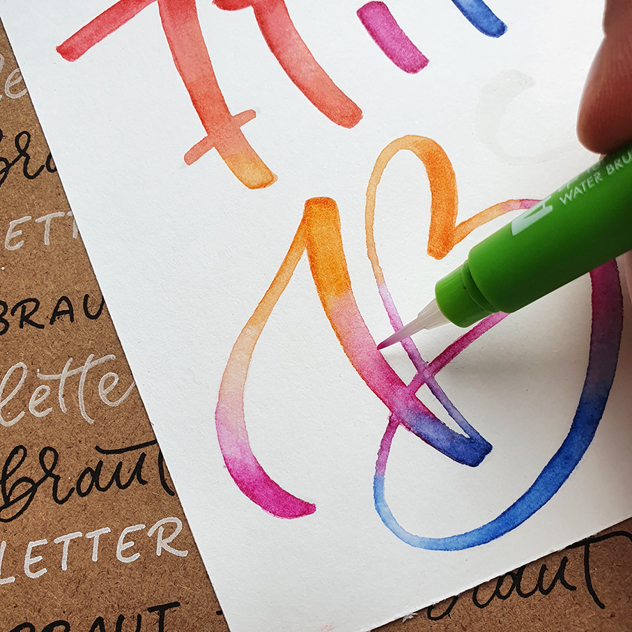 Handlettering.Blending.Blog