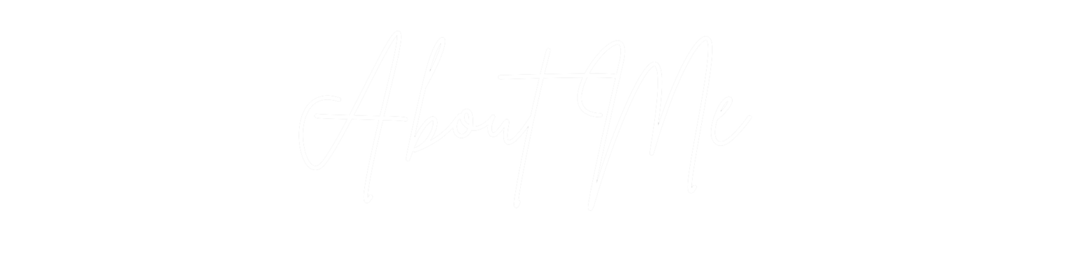 Handlettering Letterbraut About Me