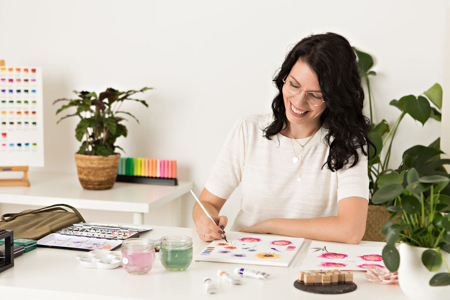 Letterbraut Handlettering Aquarell