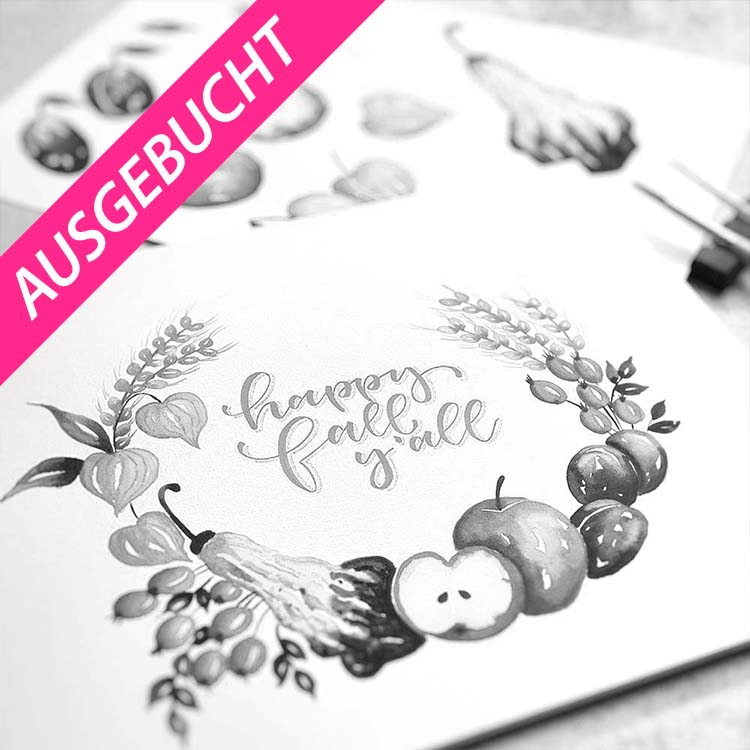 Aquarell Herbst Workshop ausgebucht