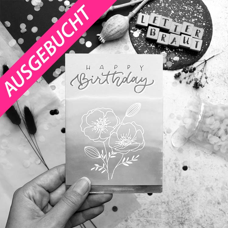 Handlettering Online Workshop Ausgebucht