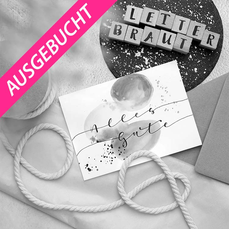Handlettering Workshop Online Ausgebucht