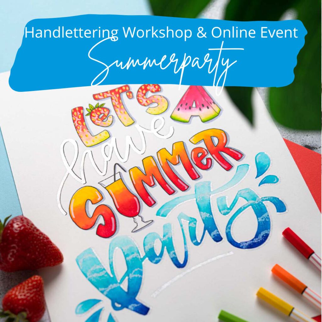 Handlettering_Workshop_Summerparty
