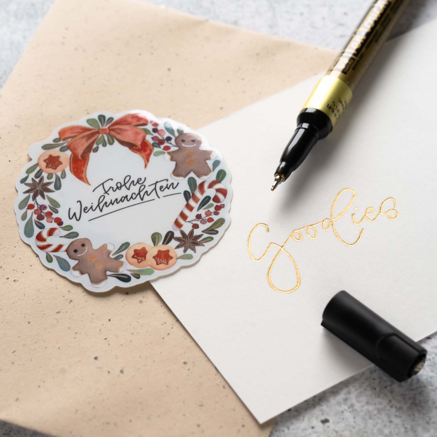 Weihnachtskarten_Handlettering_Workshop