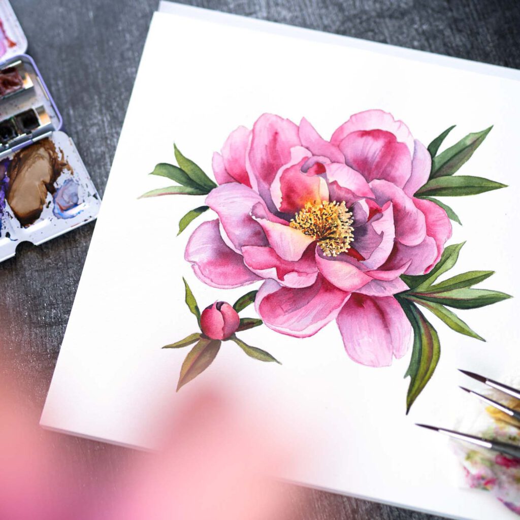 aquarell_workshop_pfingstrose