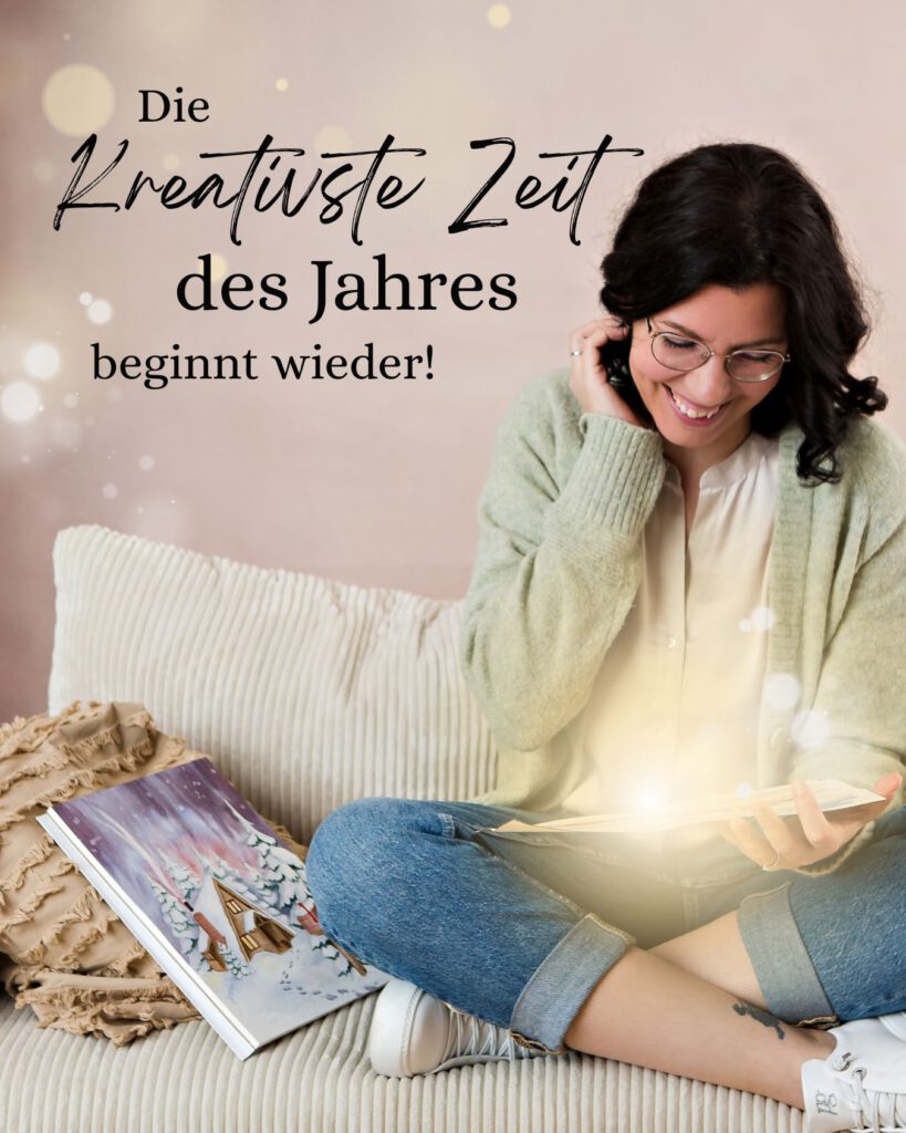 Kreativste Zeit Aquarell Weihnachtskarten Workshops Kurse Christbaumkugeln